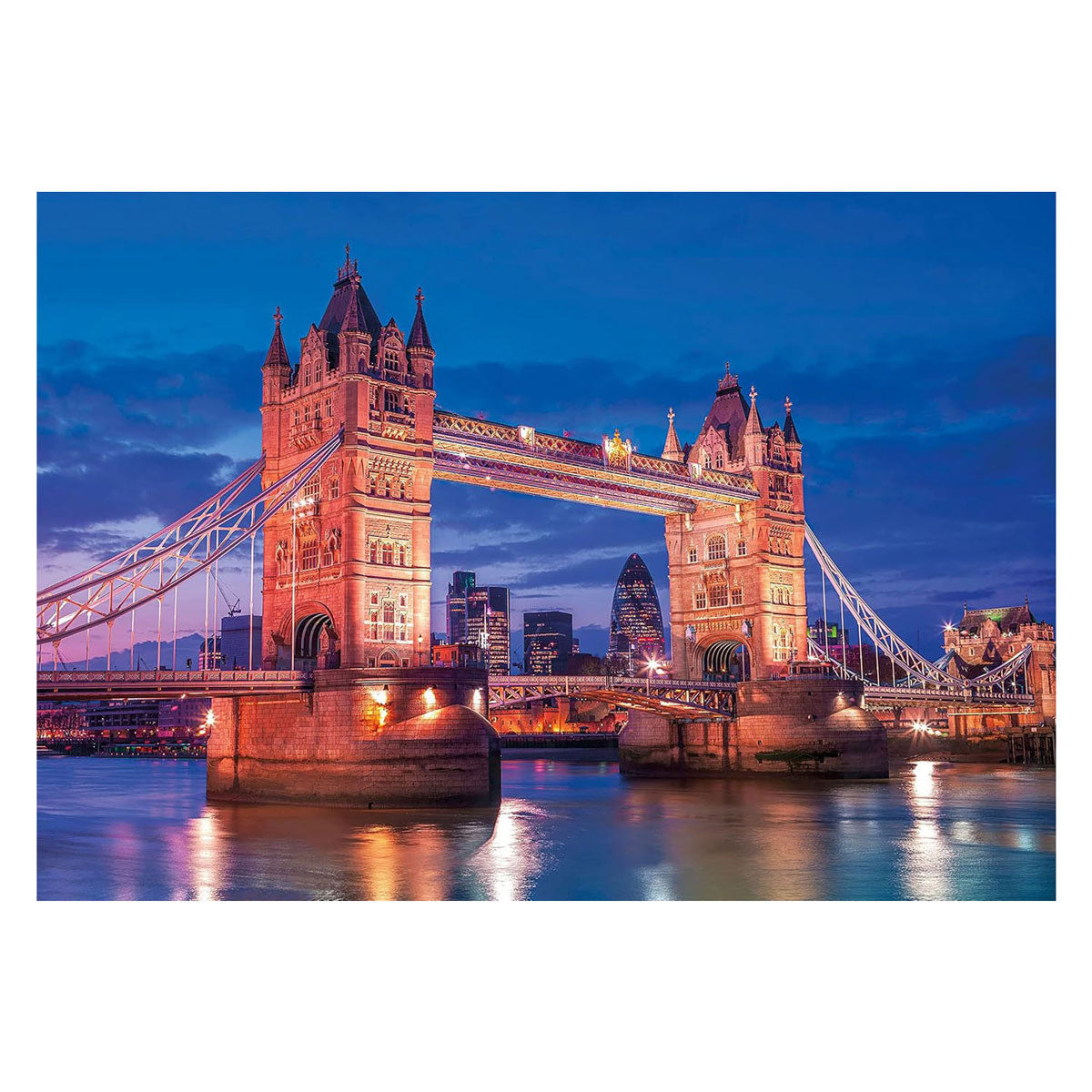 Clementoni puzzle Tower Bridge la nuit - 1000 pcs.
