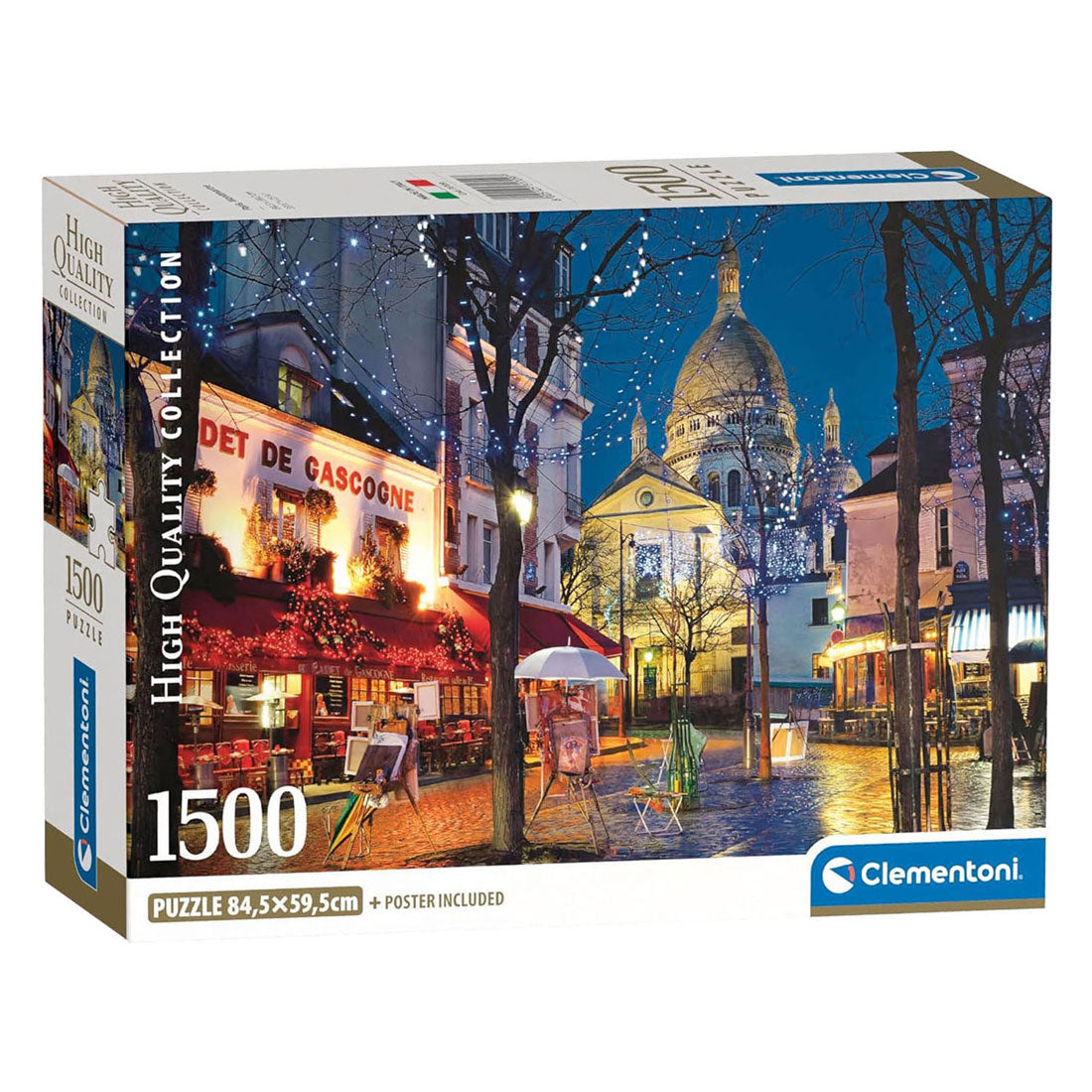 Puzzle Clementoni Paris Montmartre - 1500 pcs.