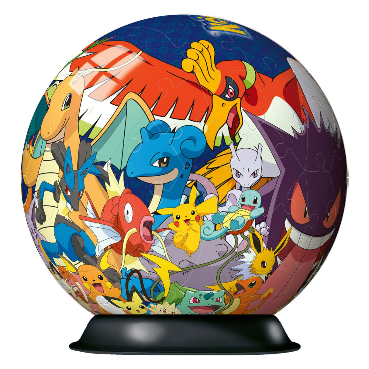 Boule de puzzle Pokémon Ravensburger, 72 pièces.
