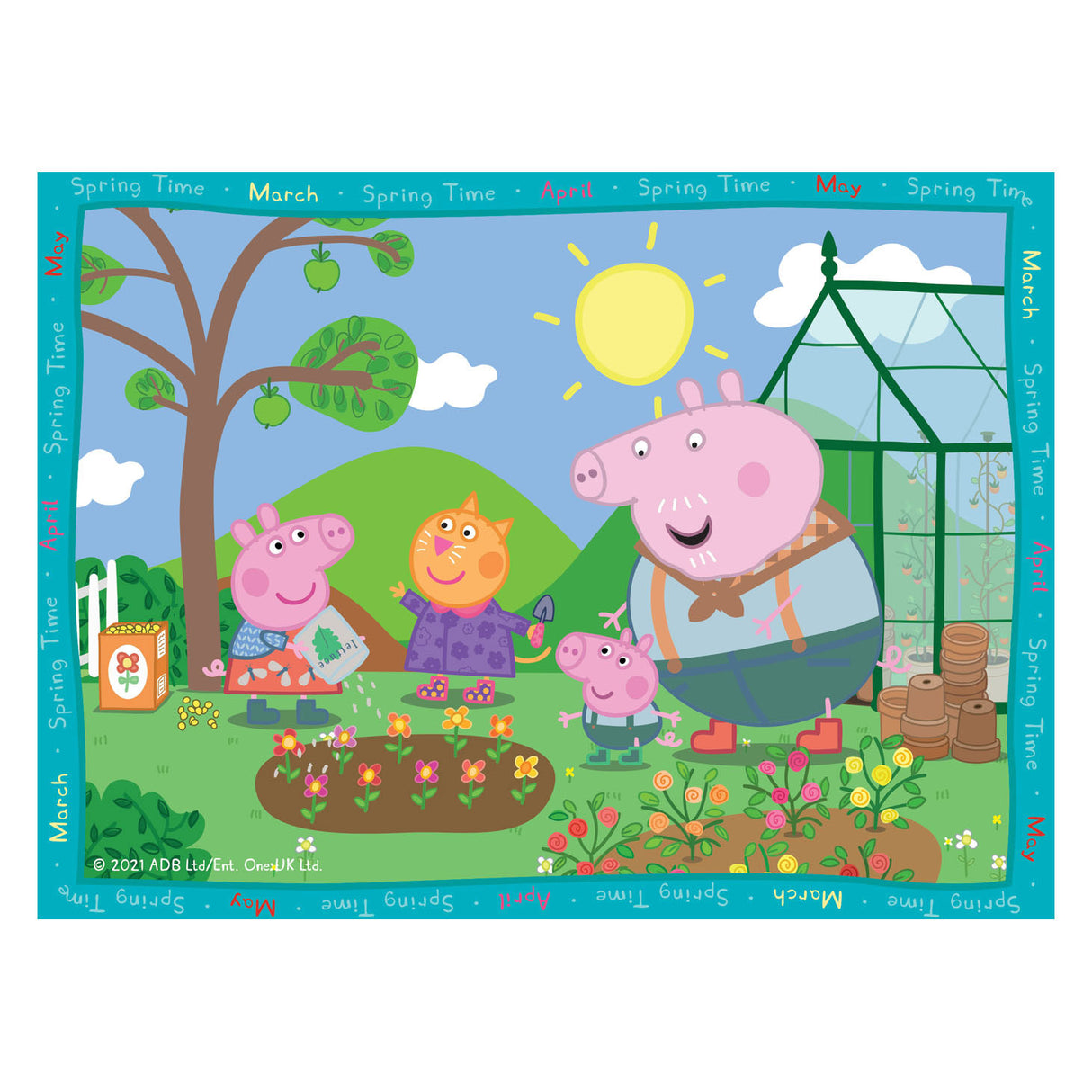 Ravensburger puzzle Peppa Pig : 4 saisons - 12+16+20+24 pièces