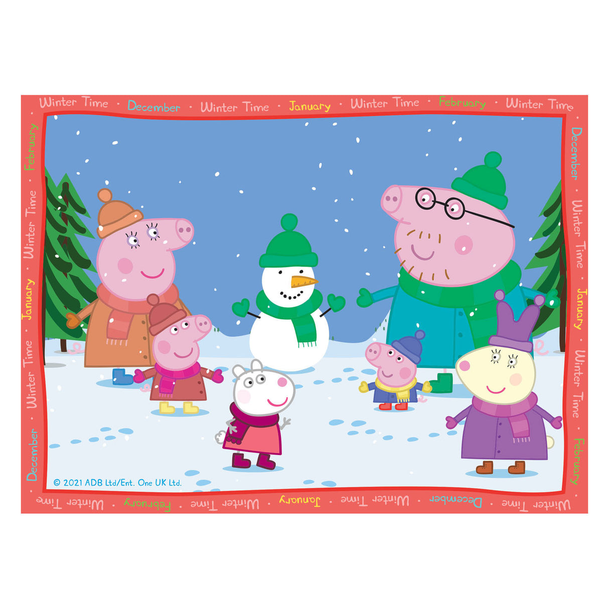 Ravensburger puzzle Peppa Pig : 4 saisons - 12+16+20+24 pièces