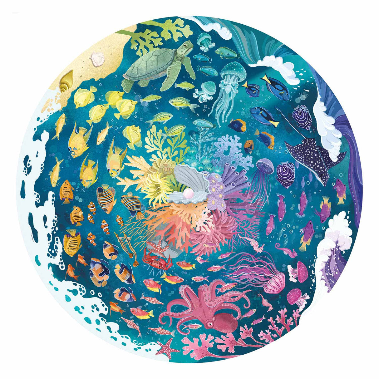 Ravensburger Circle of Color Puzzles - Ocean, 500st.