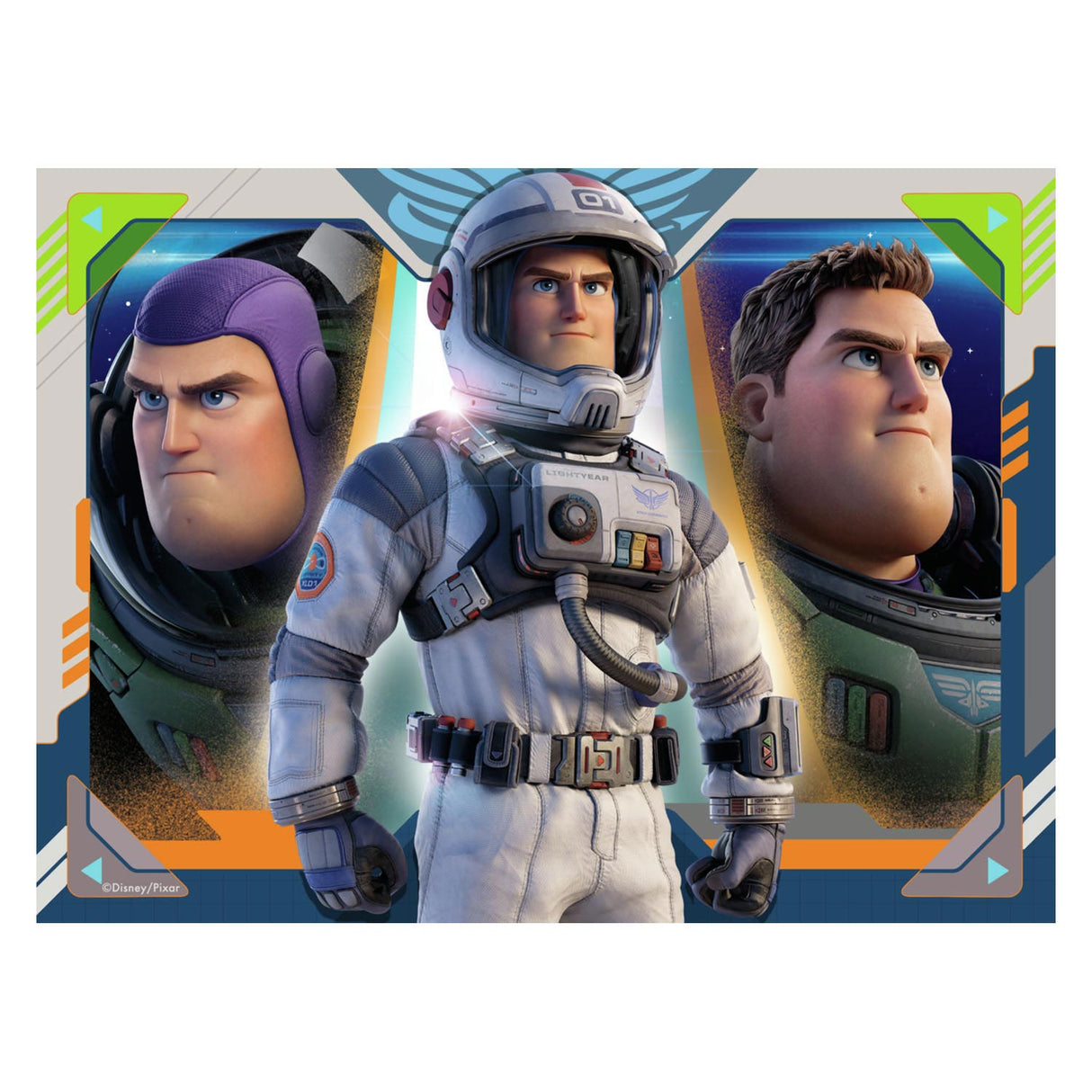 Puzzle Ravensburger Disney Lightyear 4in1box - 12+16+20+24 pièces - puzzle enfant