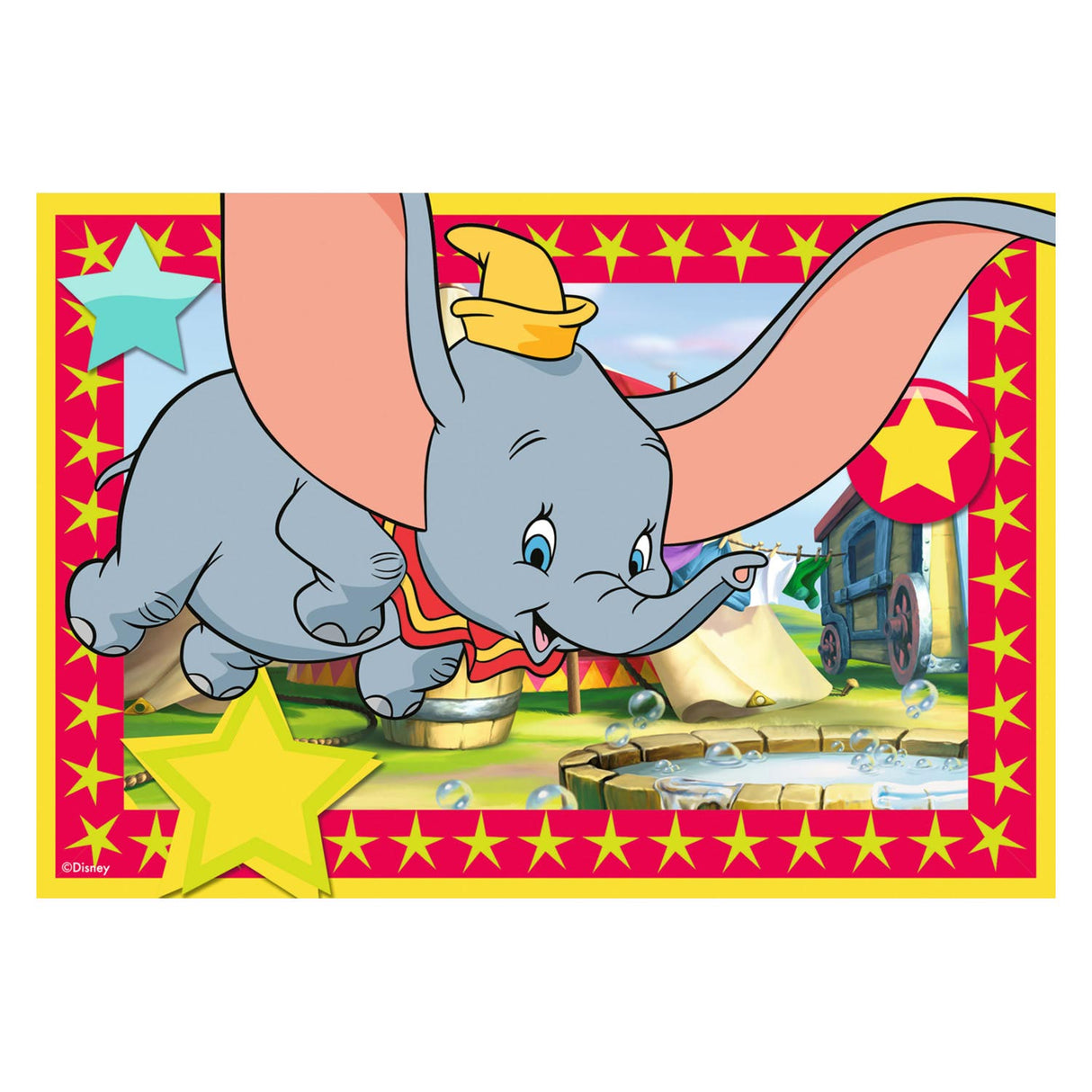Ravensburger puzzle animal disney - deux puzzles - 12 pièces - puzzle enfant