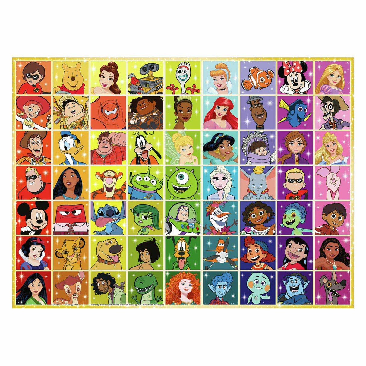 Ravensburger puzzle Disney collage - puzzle - 100 pièces XXL