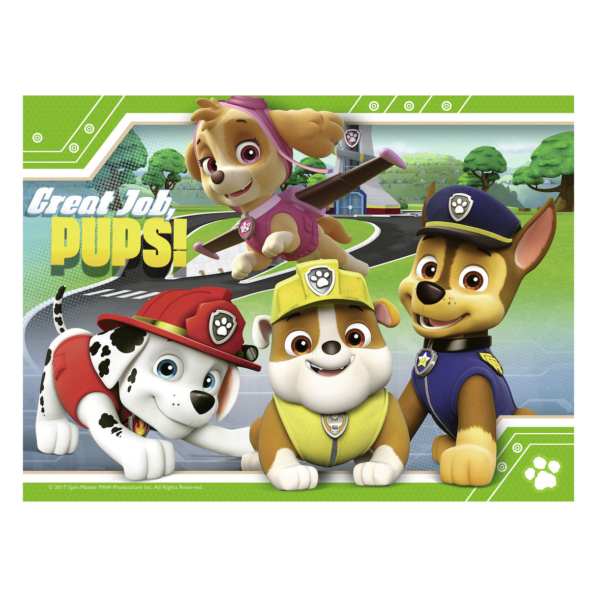 Ravensburger puzzle patte patrouille, 4-en-1