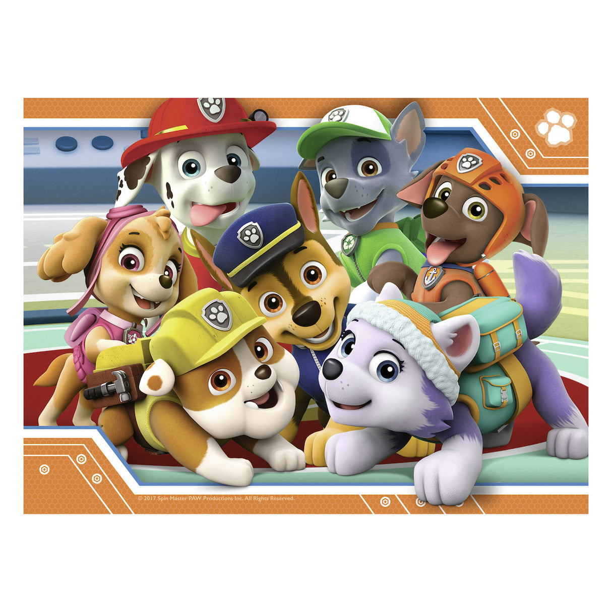 Ravensburger puzzle patte patrouille, 4-en-1