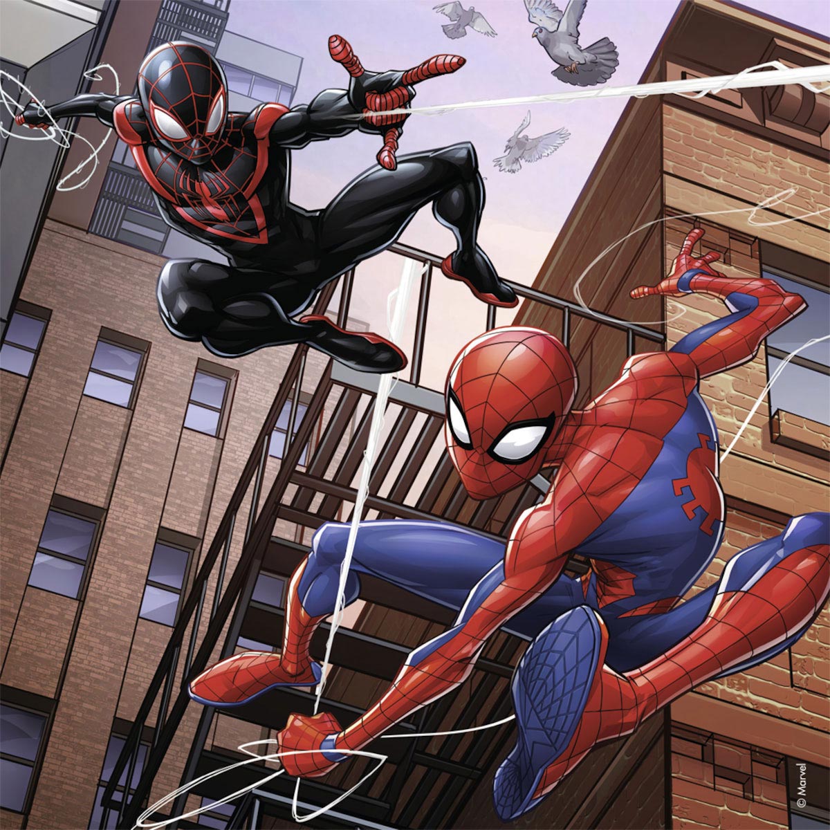 Ravensburger puzzle Spiderman en action - 3x49 pièces
