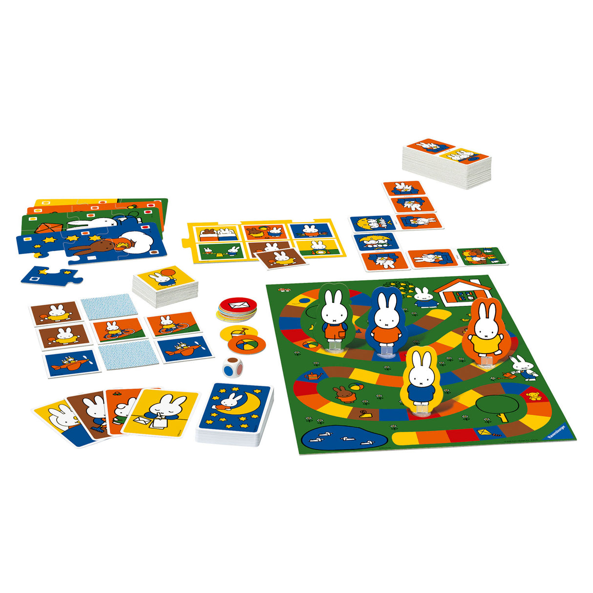 Jeux Ravensburger Miffy, 6en1