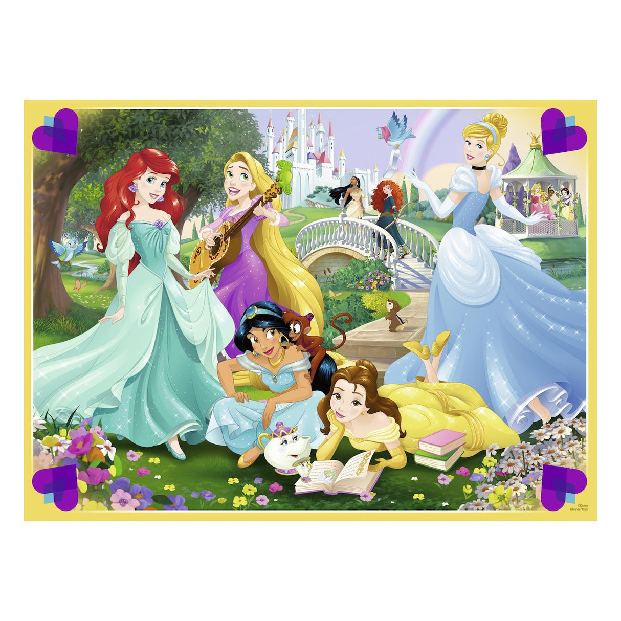 Ravensburger les princesses 100st. Xxl