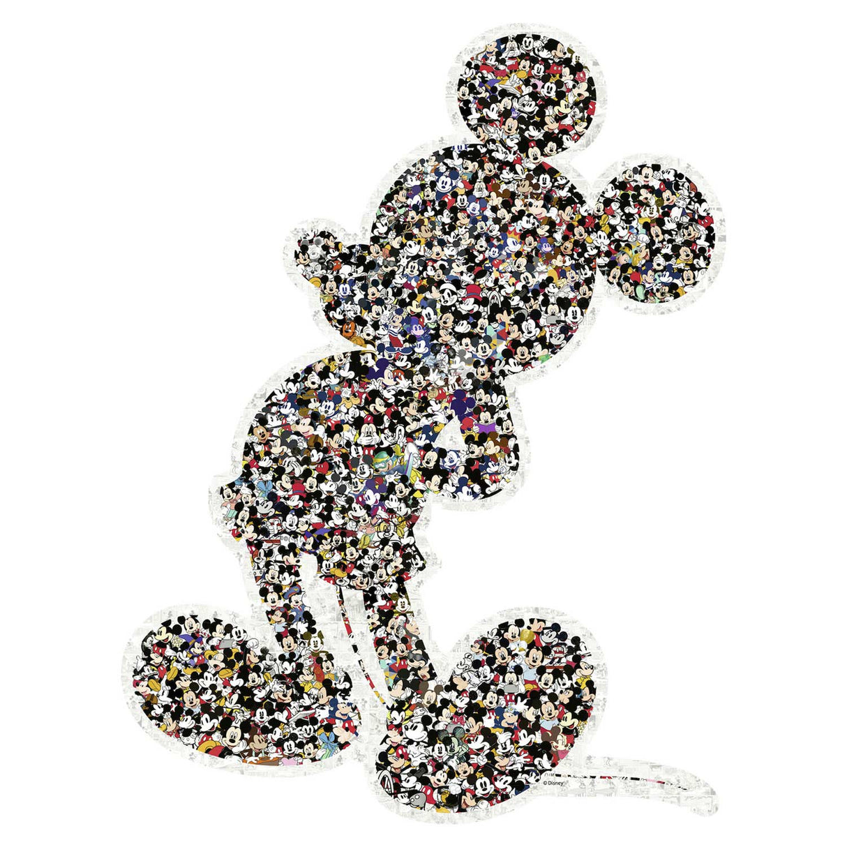 Ravensburger en forme d'anniversaire Mickey 945st.