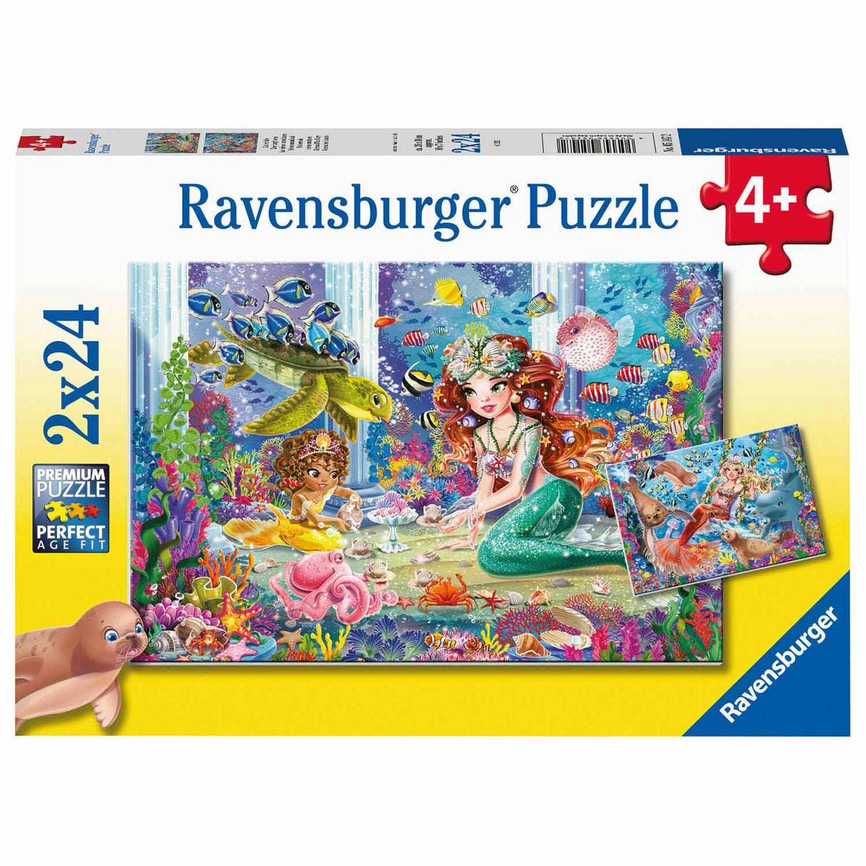 Ravensburger Enchanting Sirènes 2x24 pièces