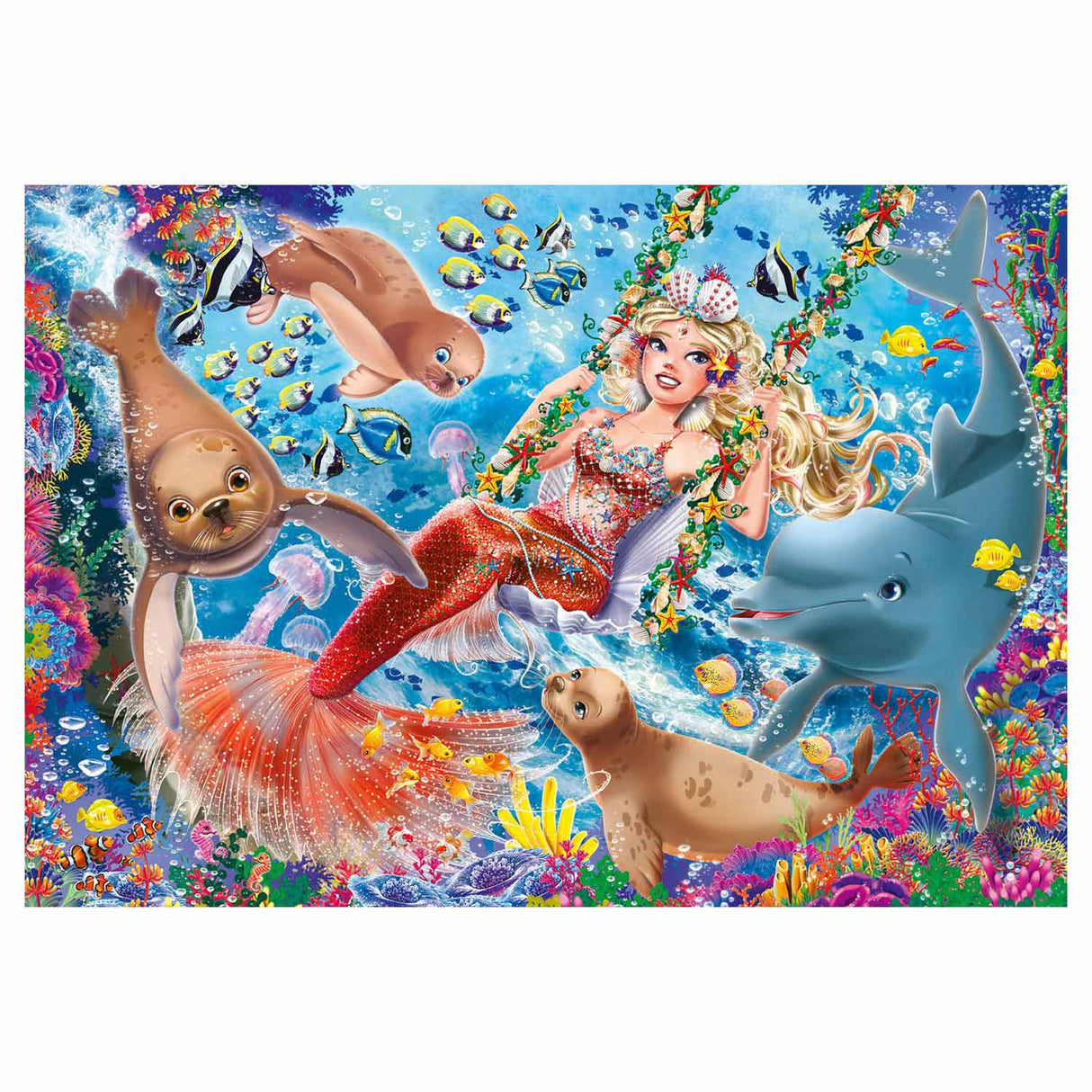 Ravensburger Enchanting Sirènes 2x24 pièces