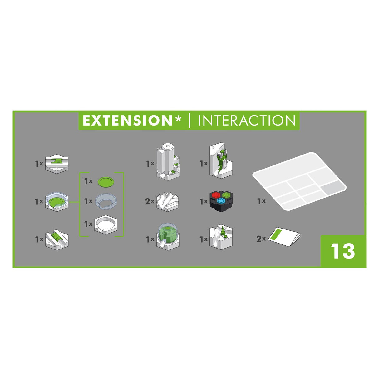 Ensemble d'interaction d'extension de puissance de Ravensburger Gravitrax