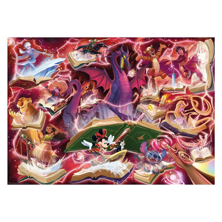 Ravensburger Disney Lorcana puzzle lueurs du royaume : rubis (1000 pièces) puzzles