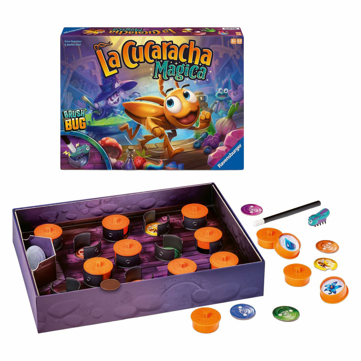 Jeu Ravensburger la cucaracha magica, un jeu d'enfant