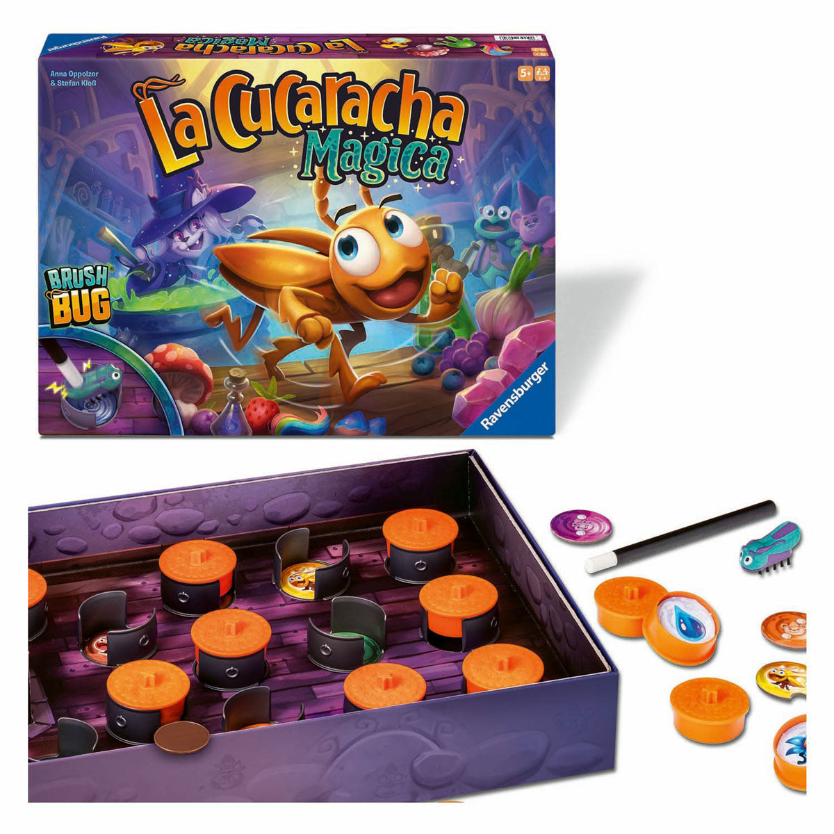 Jeu Ravensburger la cucaracha magica, un jeu d'enfant