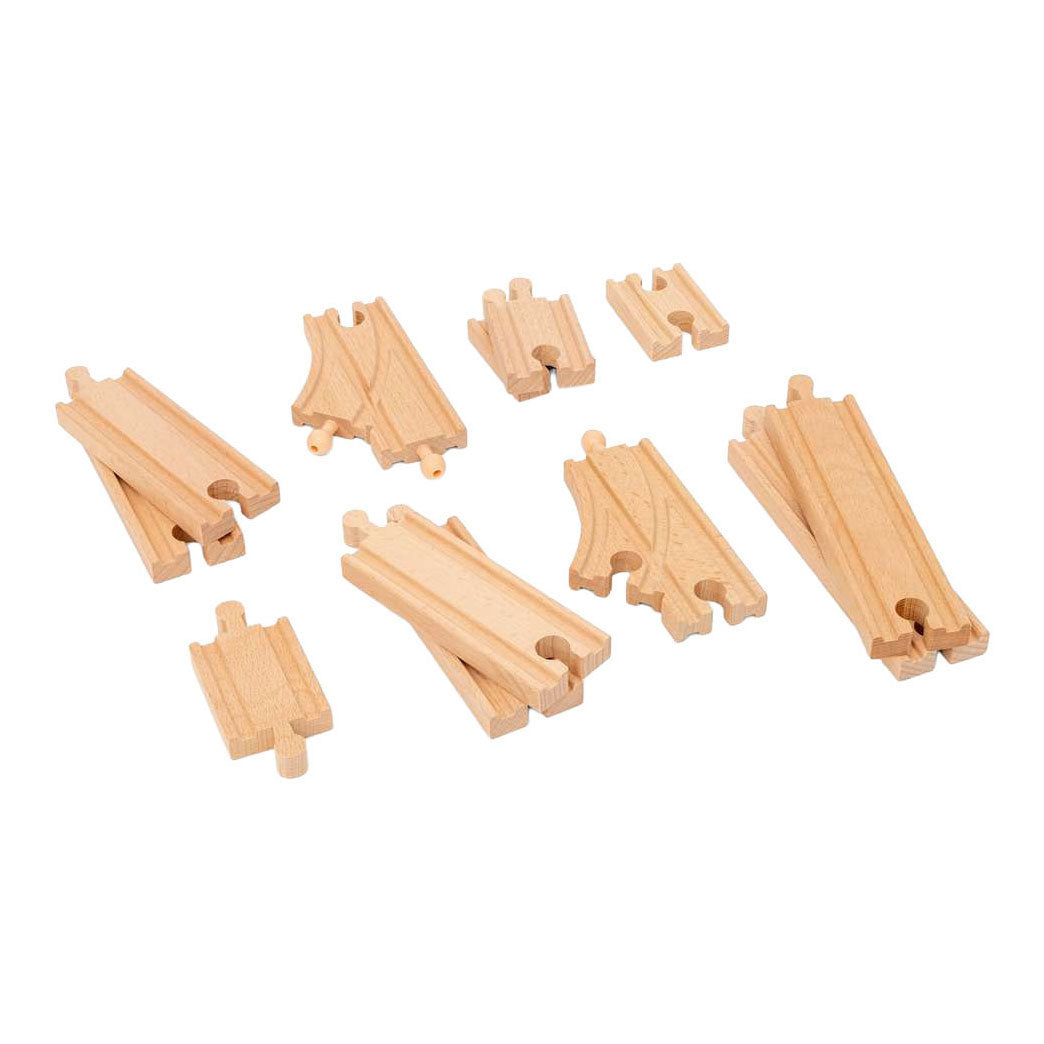 Jeu de rails pour débutants Brio - 12 pcs