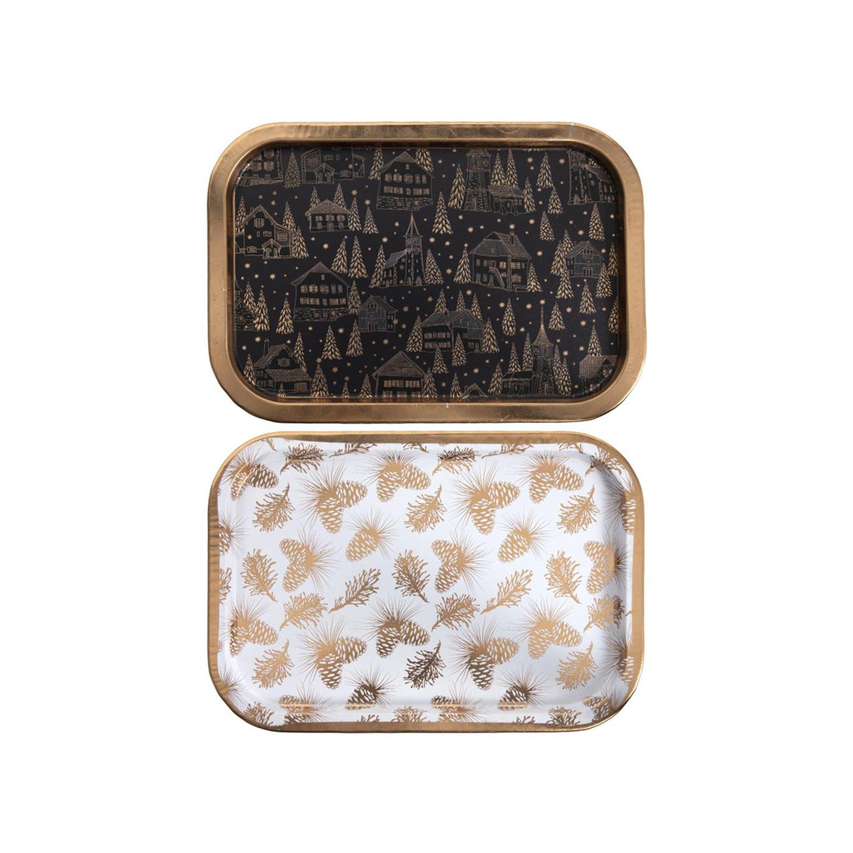 Plateau de vie Svenska 34x23x1,5cm métal