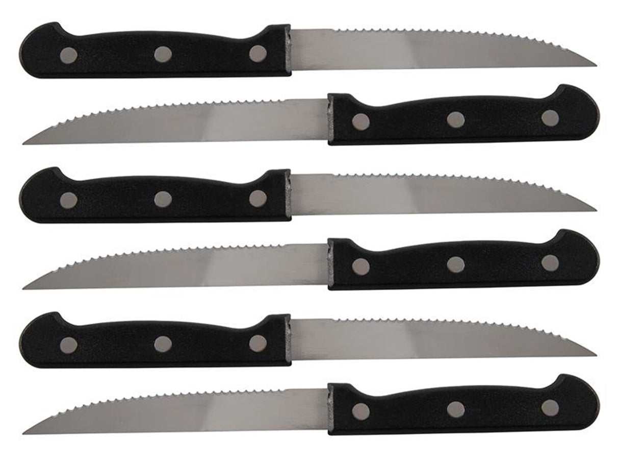 Ustensiles de cuisine ensemble de couteaux à steak 6 pièces 21,5 cm