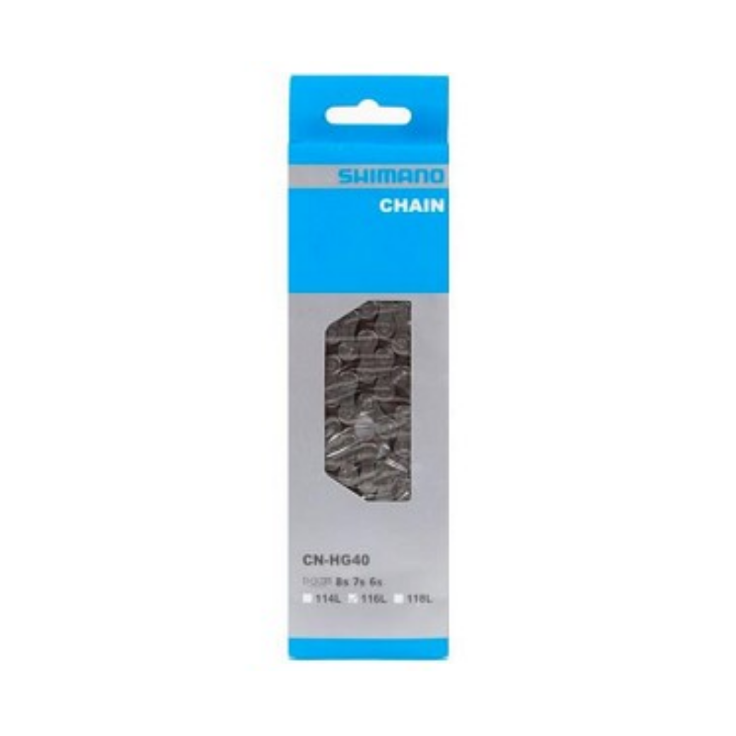 Collier Shimano HG40 6 7 8V 116 Schakels - Gray