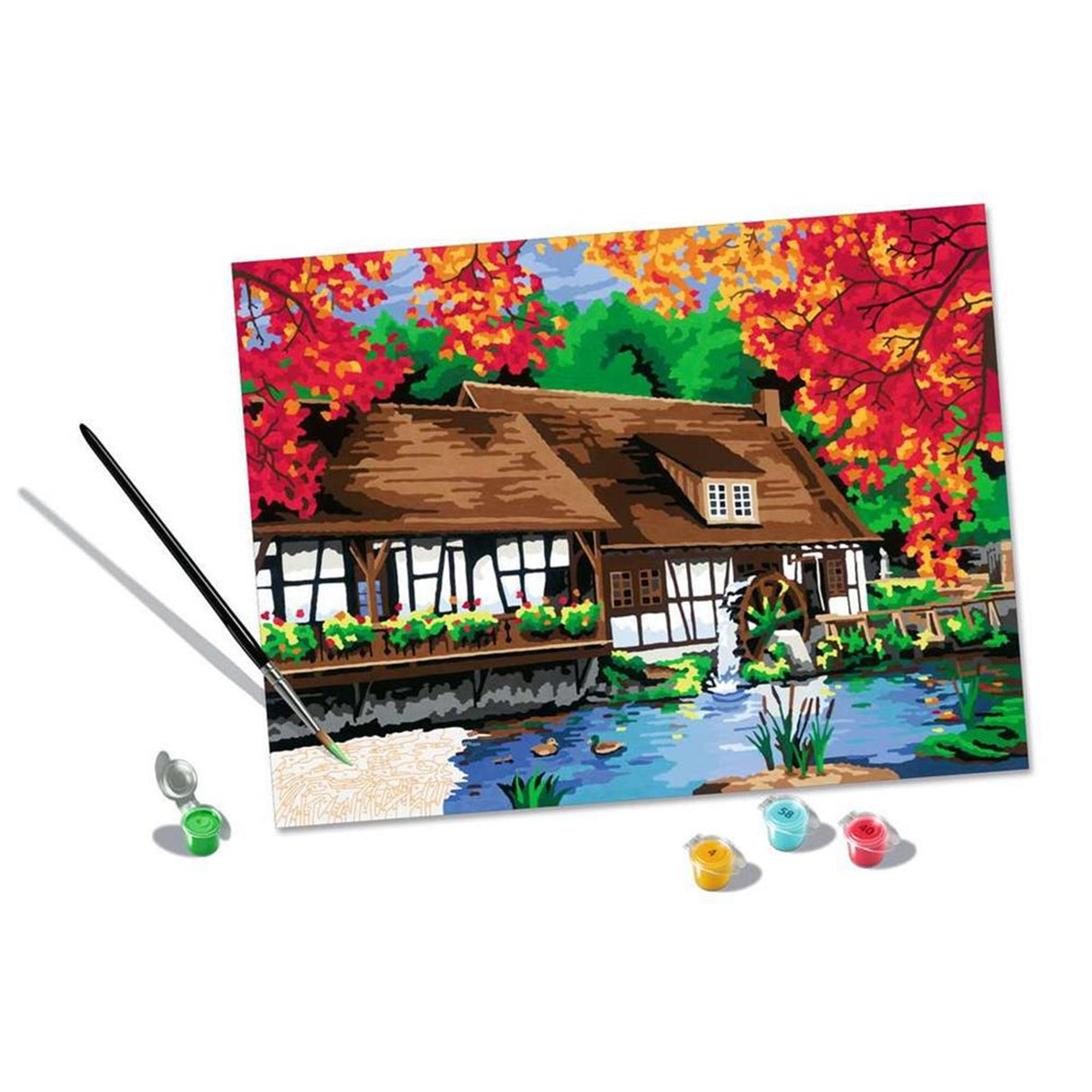 Ravensburger Creart peinture au nombre - Molen dans Blautopf