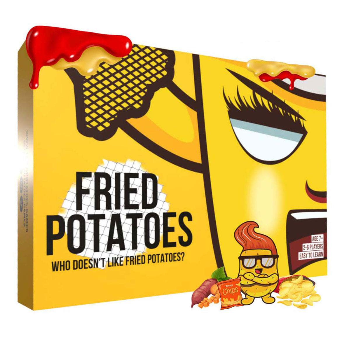 Jeu de cartes pommes de terre frites édition originale (anglais)