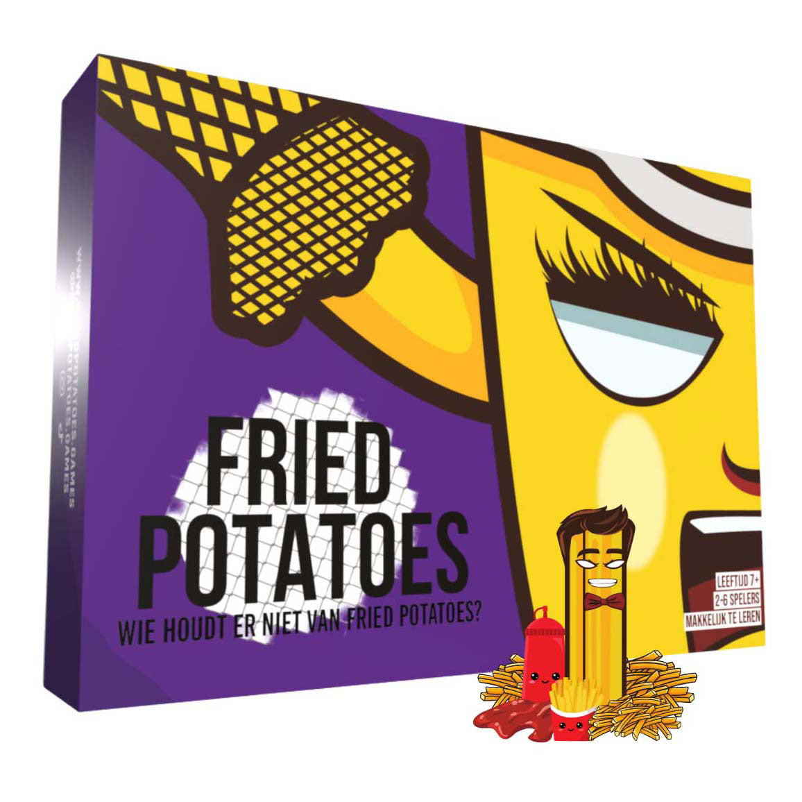 Jeu de cartes de pommes de terre frites, édition frite (nl)