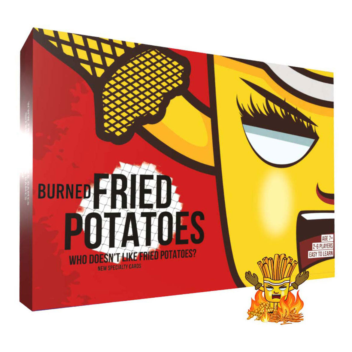 Jeu de cartes pommes de terre frites édition brûlée (anglais)