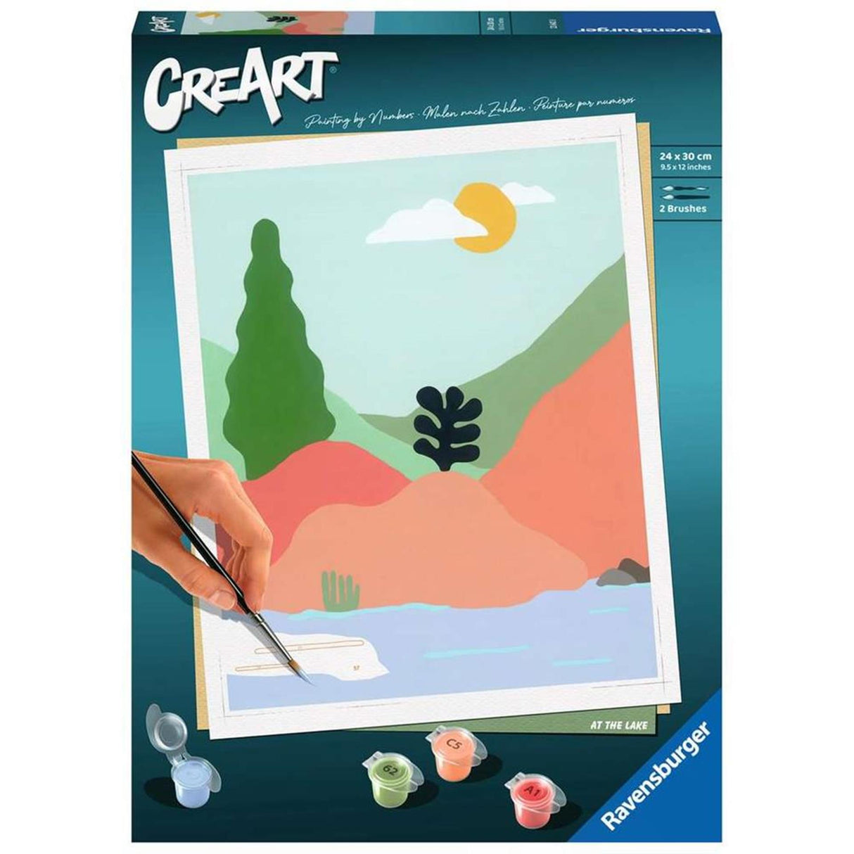 Ravensburger Creart Painting by Number - at the Lake