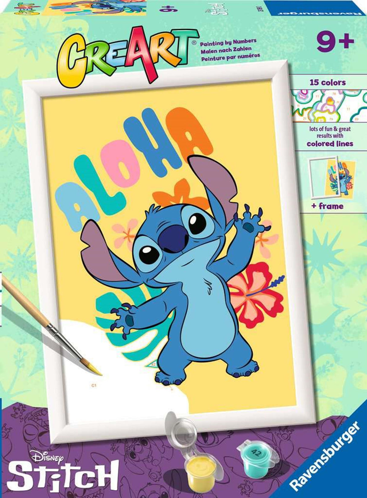 Ravensburger Creart Peinture au numéro - Aloha Stitch