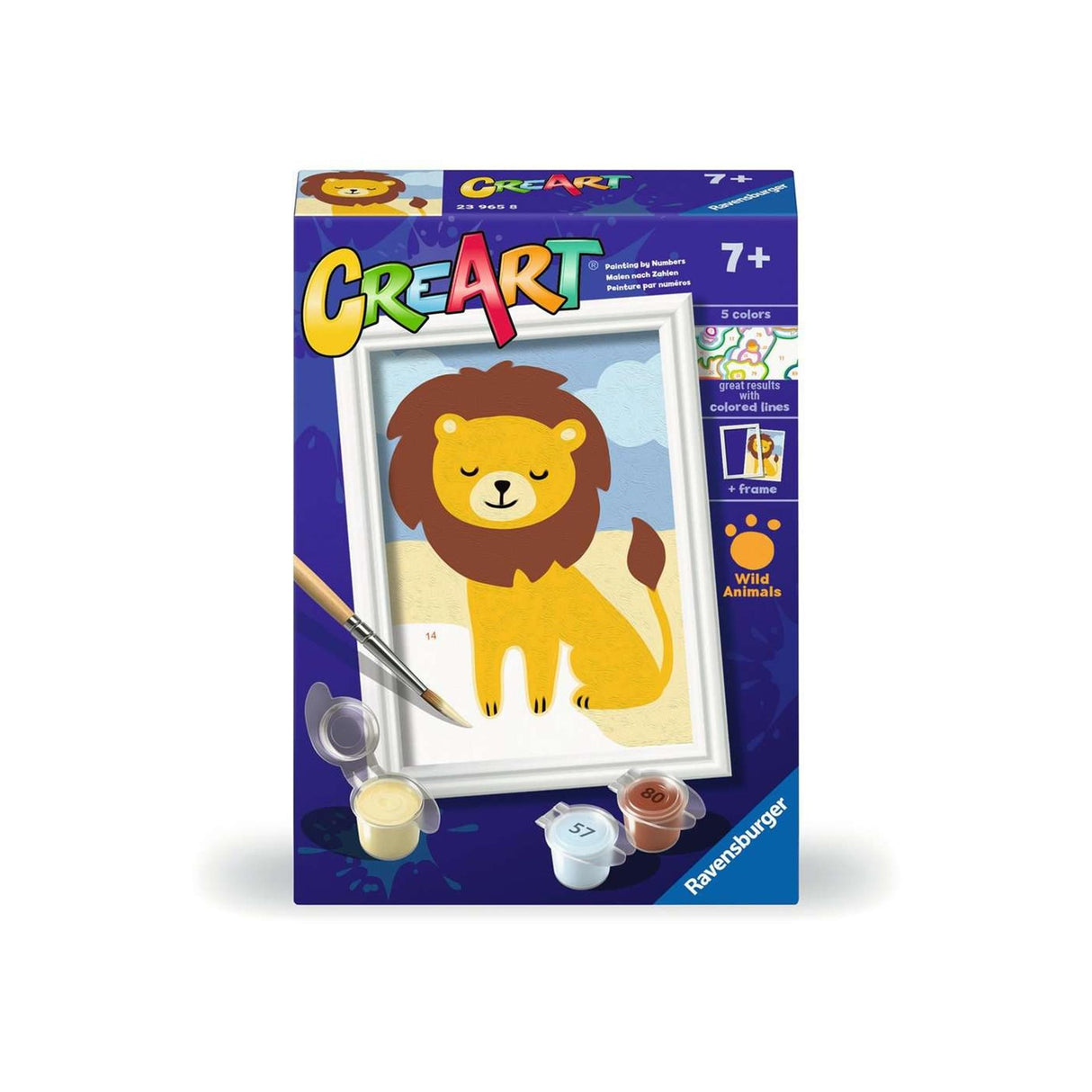 Ravensburger crée un lion sauvage