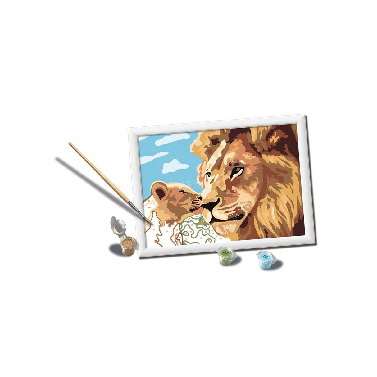 Ravensburger création lion et bébé