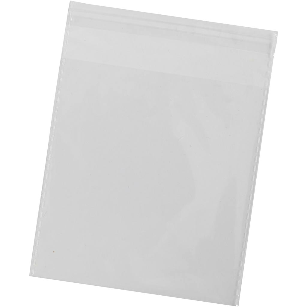Sachets cellophane Creativ company, h : 11,3 cm, l : 11 cm, épaisseur 25 my, 200 pièces 1 boîte