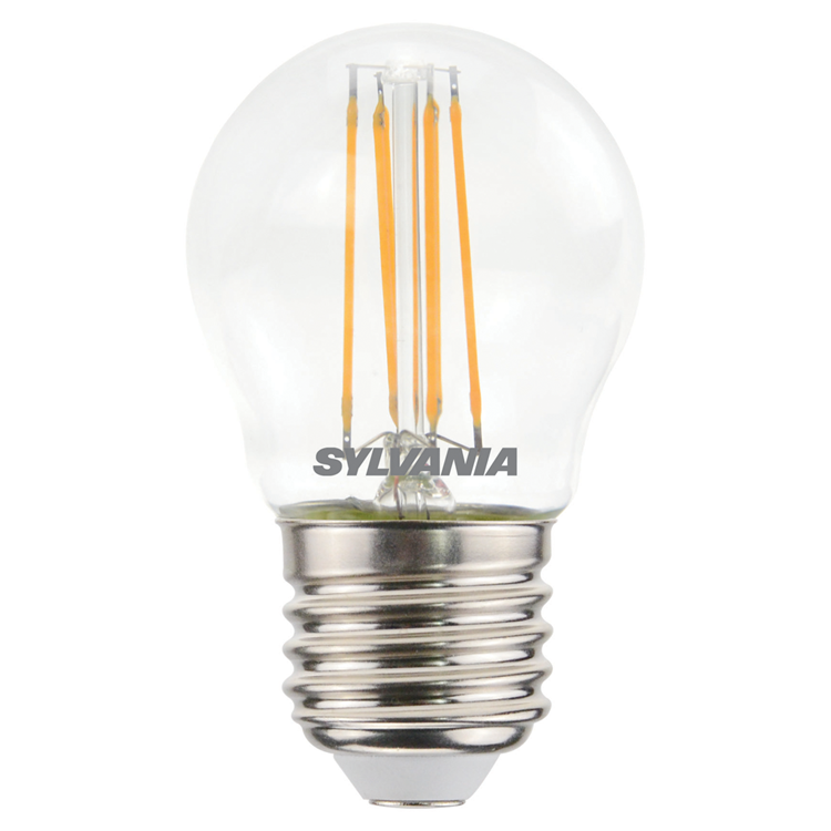 Sylvania 1068826 - syl led bol 470lm 4.5w e27 2700k - 4 pack | 3 stuks