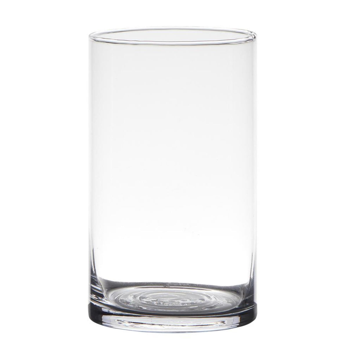 No brand vase cylindre 15x9 cm verre | 12 pièces
