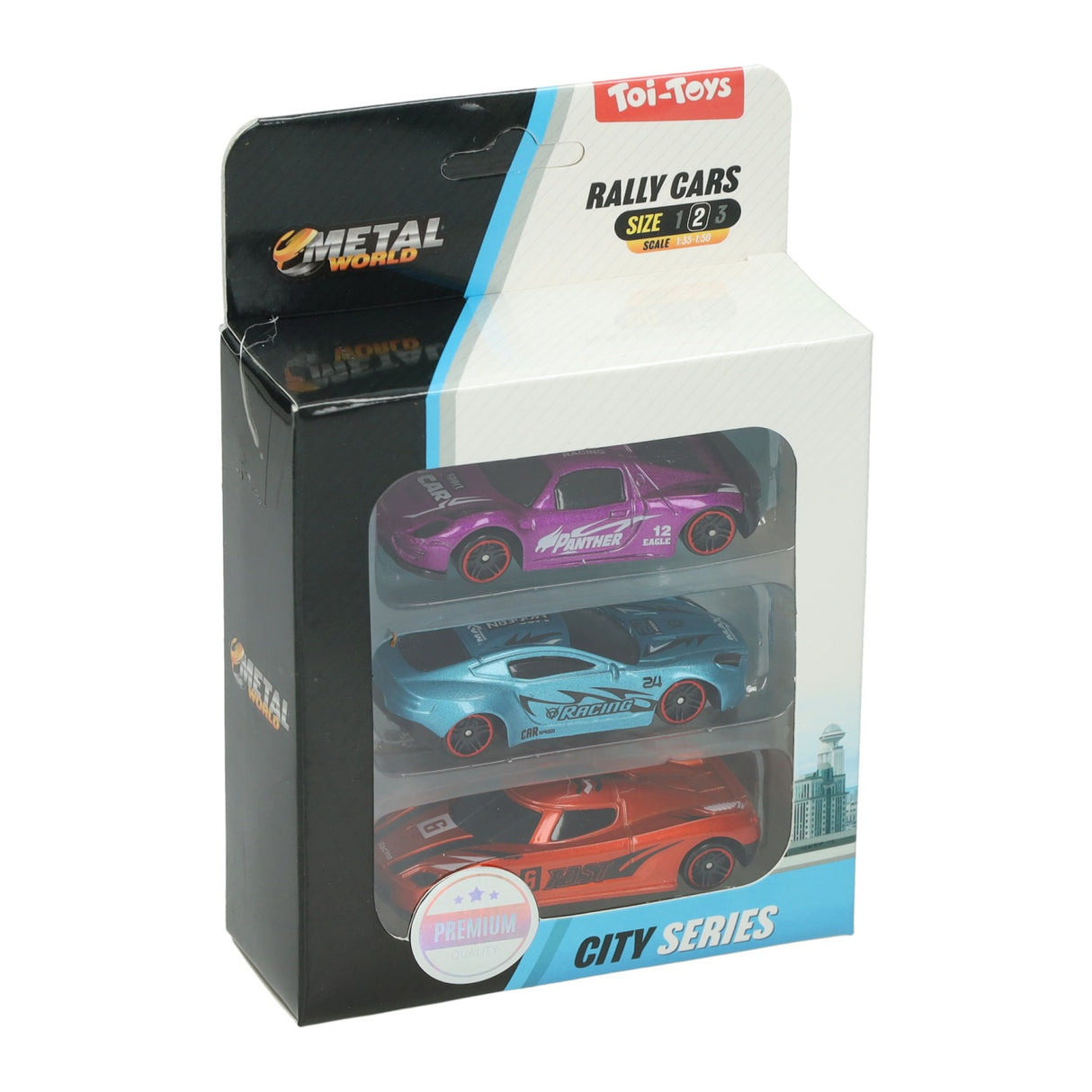 Toi-toys toi toys rallye voiture de course classique set a 3