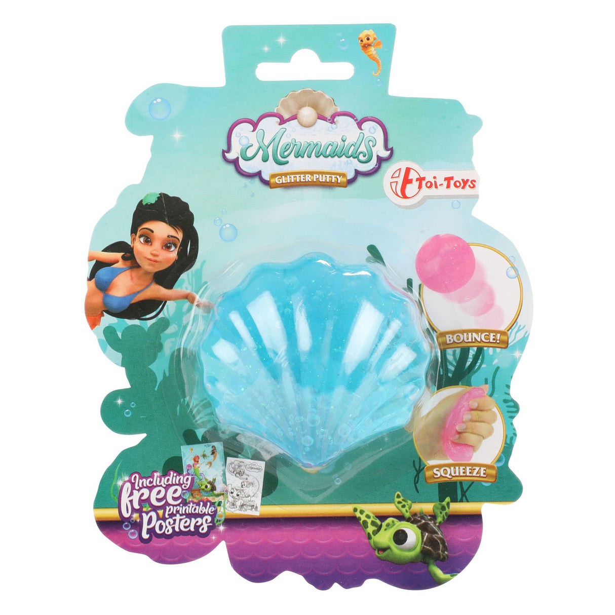Coquille rebondissante anti-stress Toi-toys