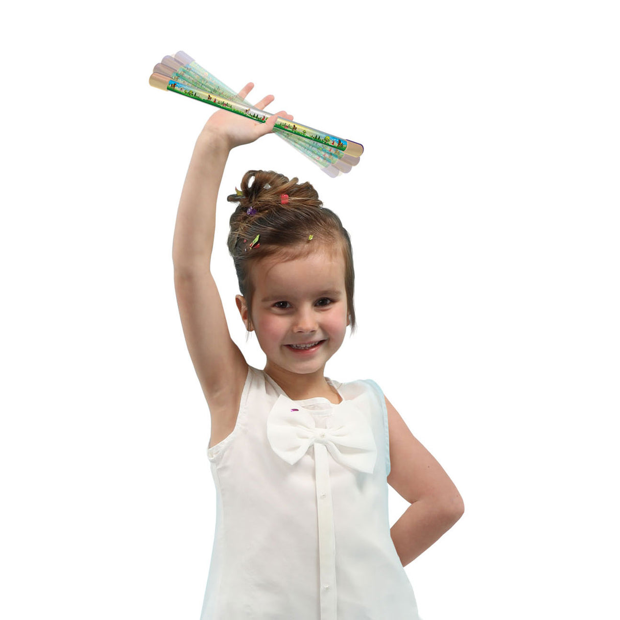 Toi-toys cheval bâton virevoltant à paillettes