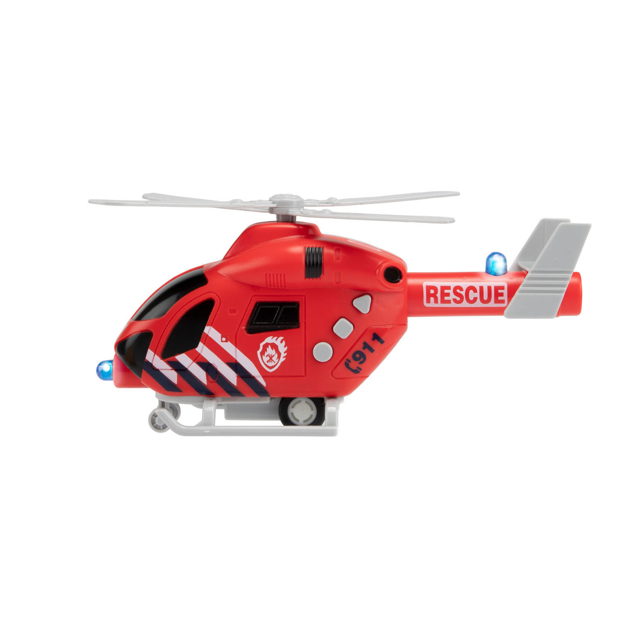 Toi-toys vehicool hélicoptère de pompiers avec lumière et son