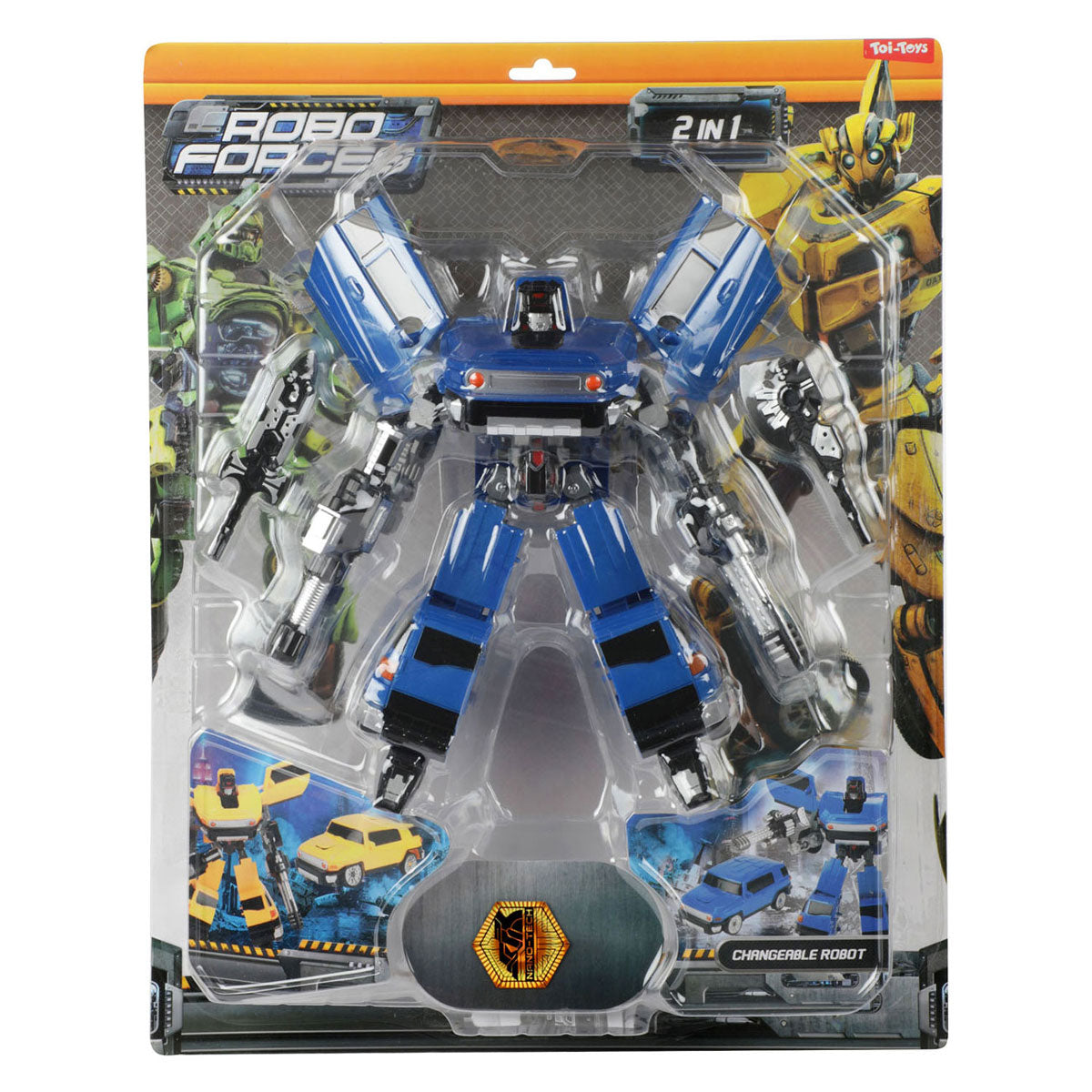 Robot à langer Roboforces - SUV Le Super Morpf Bleu