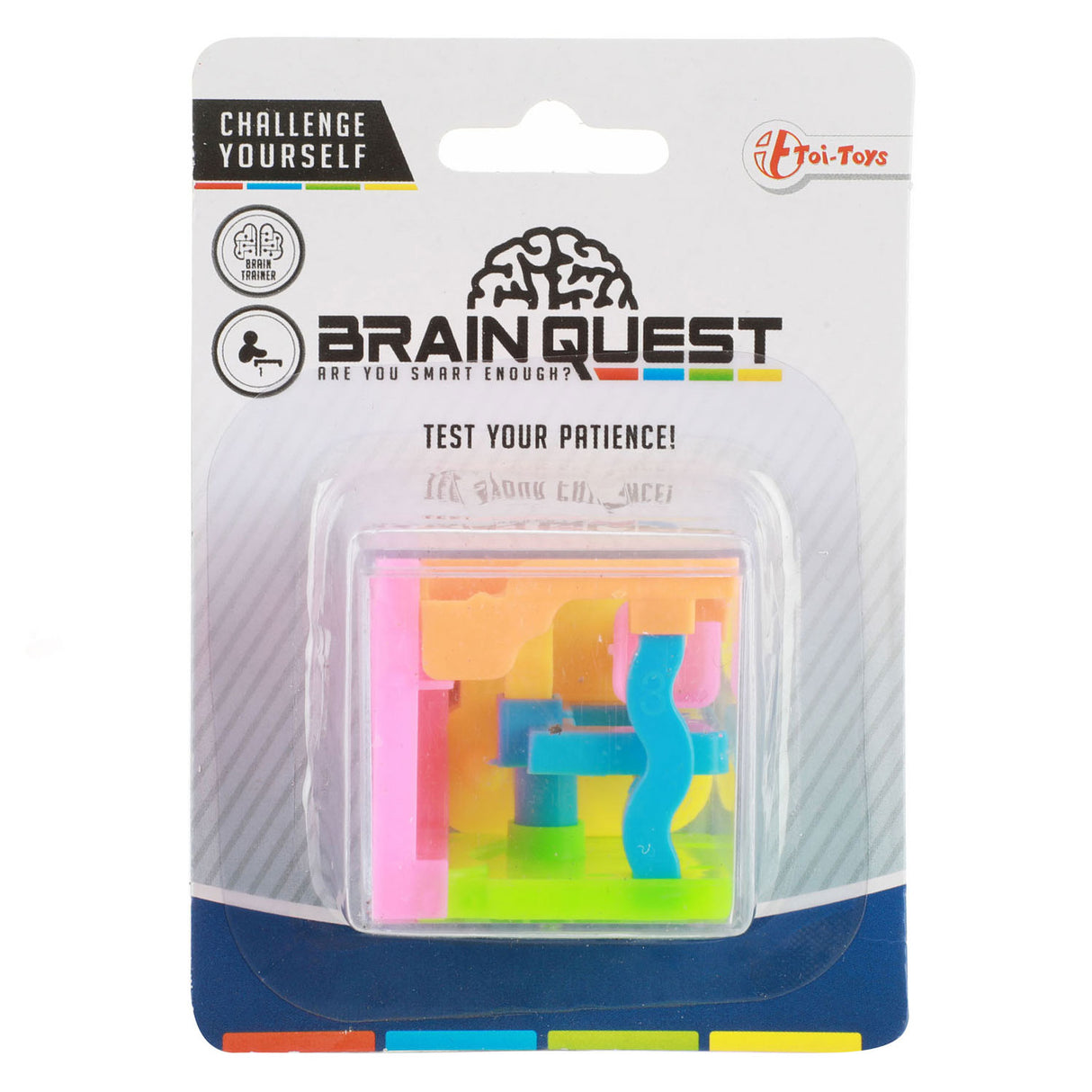 Toi-toys jeu de patience fidget cube labyrinthe 3d
