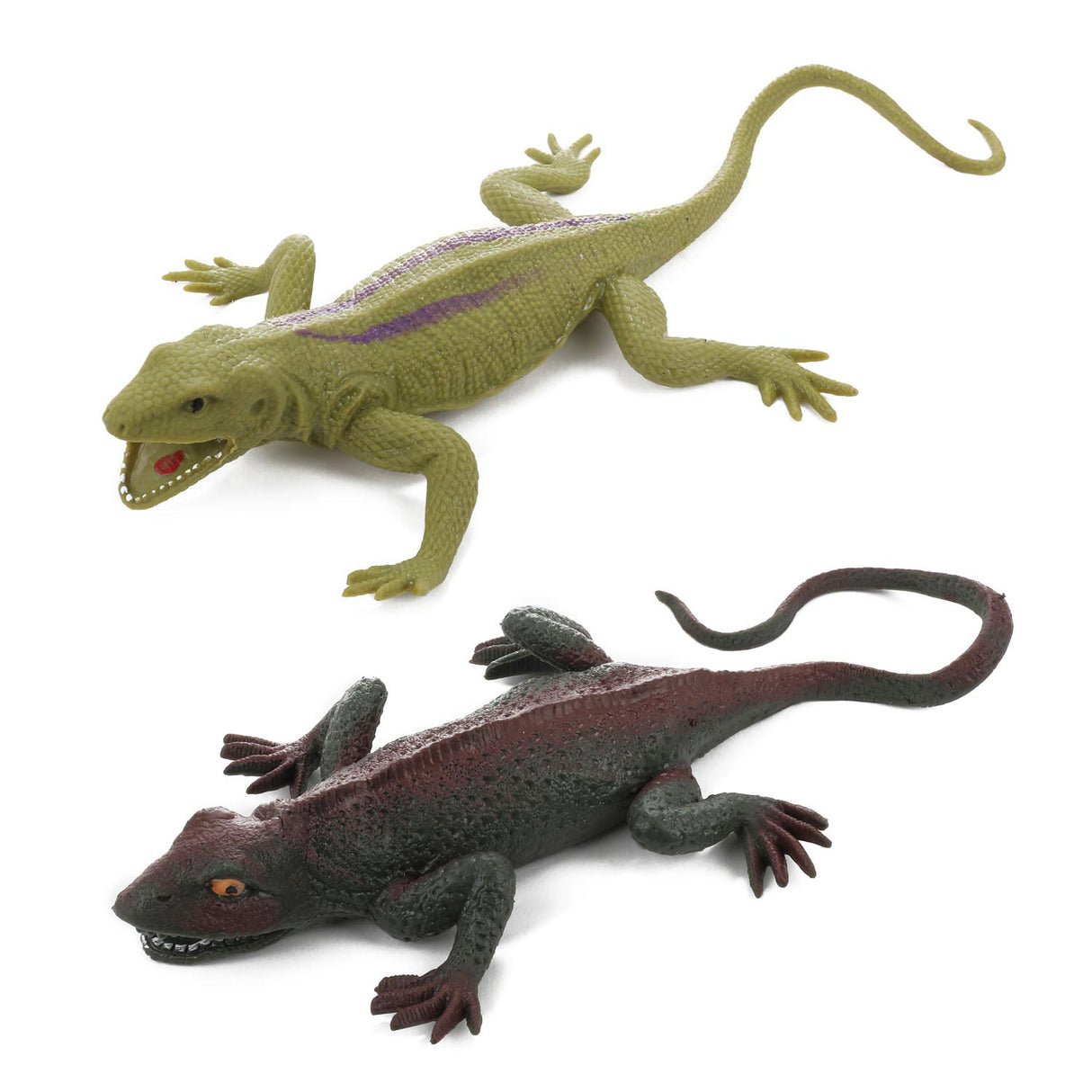Toi-toys reptile réaliste sur carte