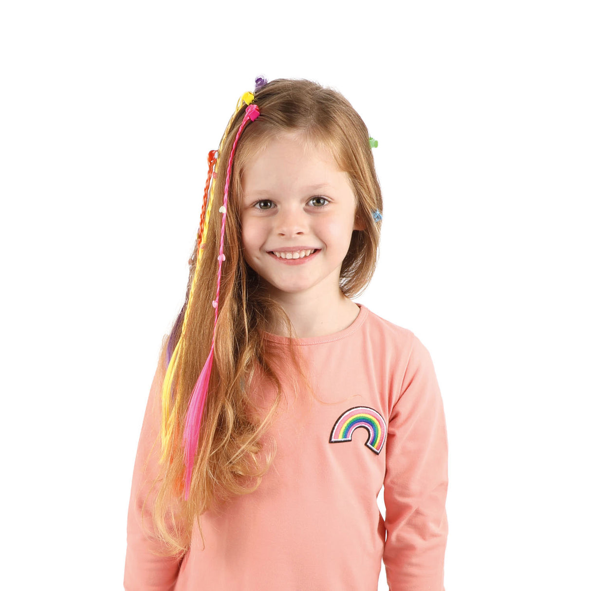 Toi-toys haarlok haarclip avec coeurs, 6e.