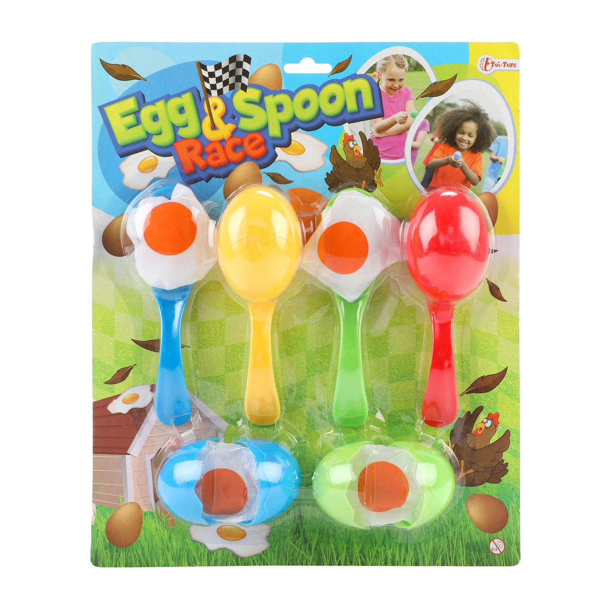Oeufs de jeu de relais Toi-toys