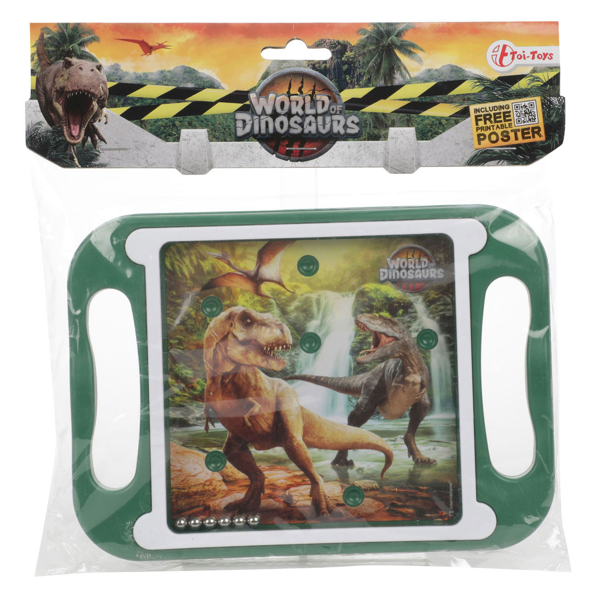 Jeu de patience du monde des dinosaures