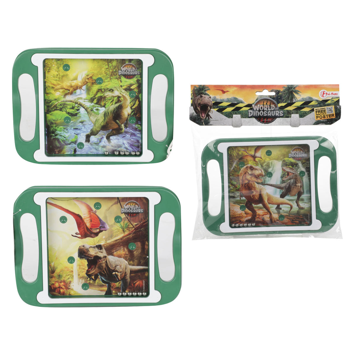 Jeu de patience du monde des dinosaures
