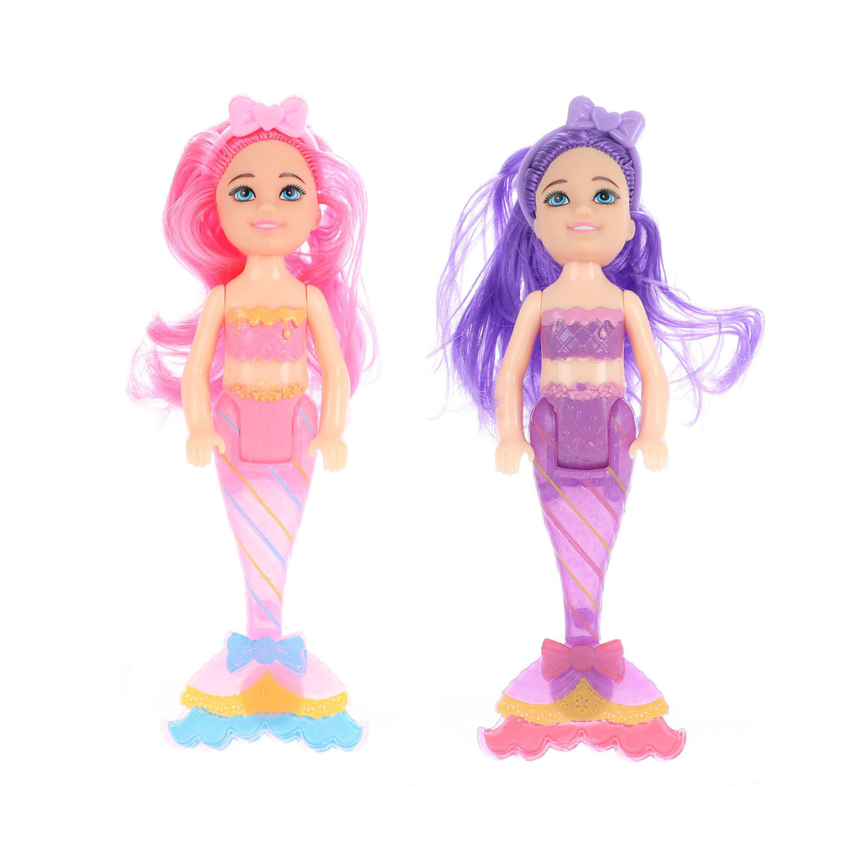 Toi-toys sirènes poupée sirène sœurs, 4 pièces.