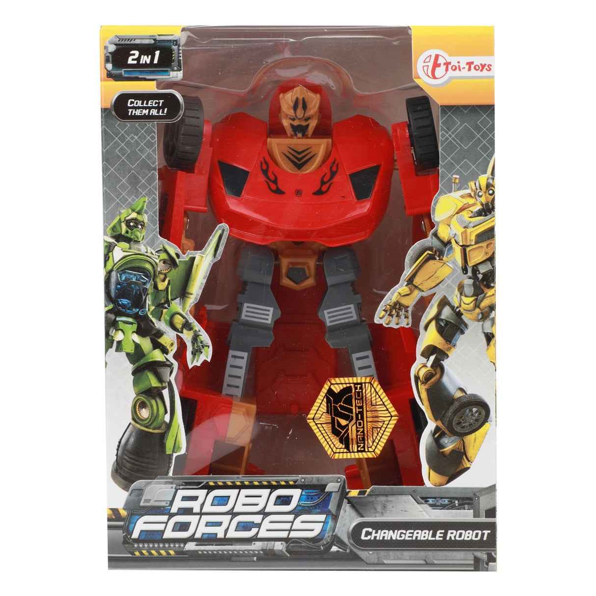 Les Roboforces changent de super voiture robot