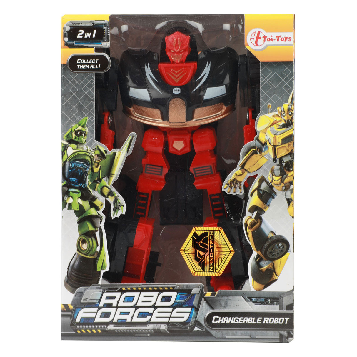 Les Roboforces changent de super voiture robot